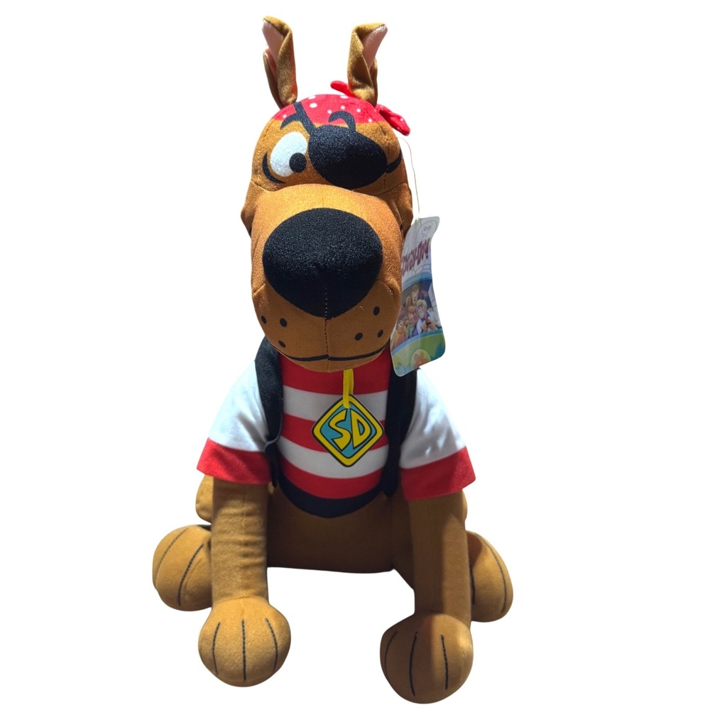 Scooby-Doo‎ Pirate Plush 19" Toy Factory WB Stuffed Animal with original Tags